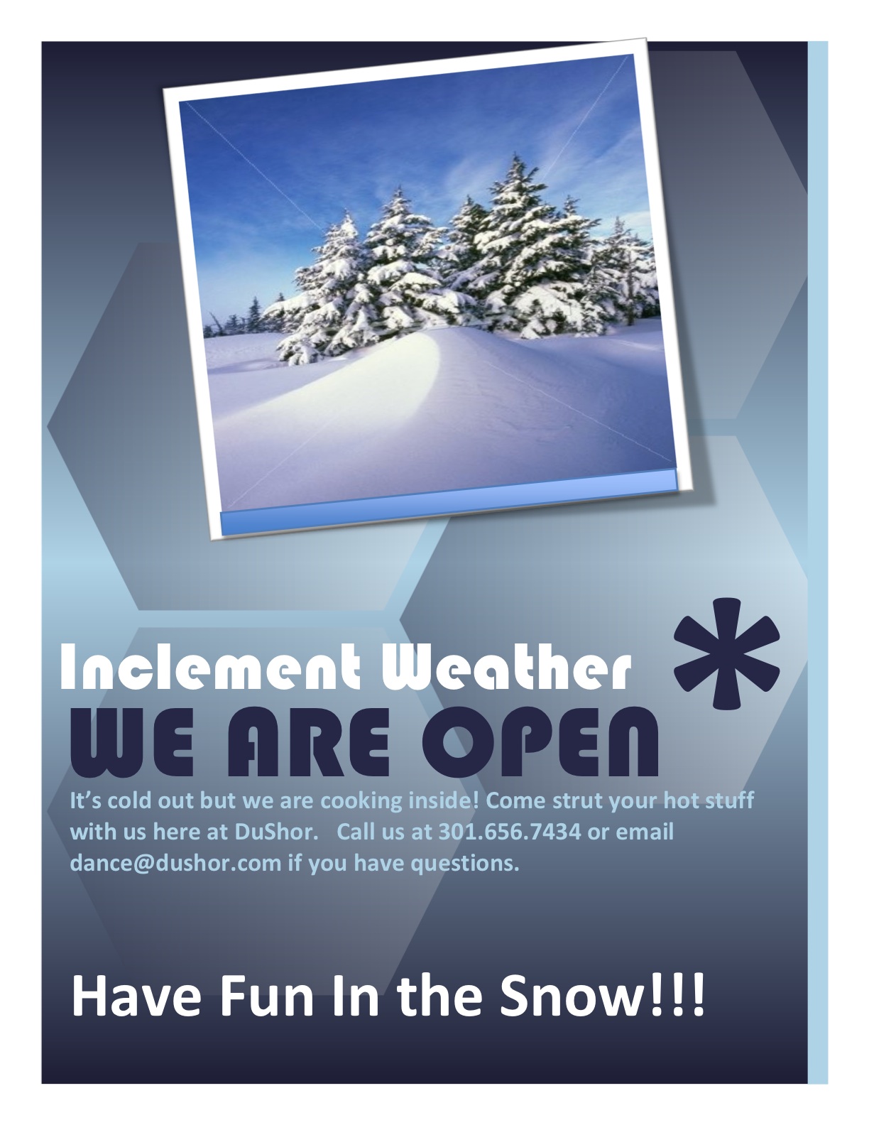 inclement weather doc!